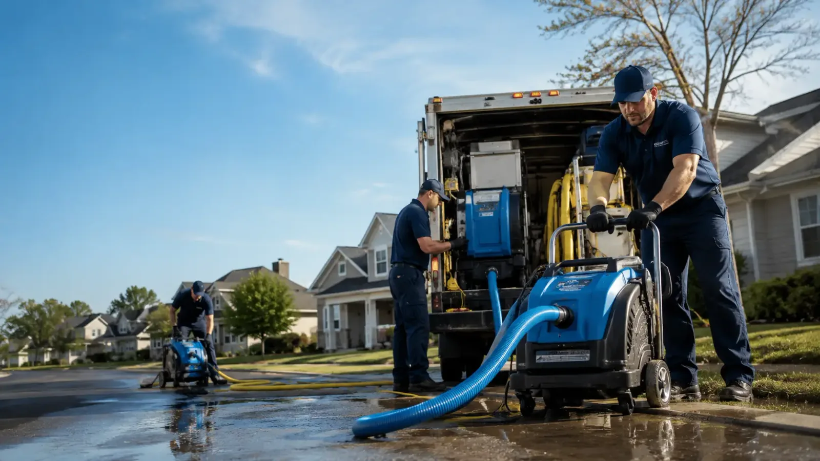 Flood Damage Cleanup in Spade, TX